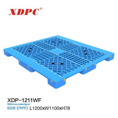 China 1200x1100 Store Return Plastic Pallet ZTPC XDPC Pallet Carrier Single Faced Types In Canton for sale