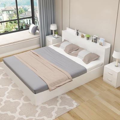 China Environmental Friendly Stylish Popular Solid Wood Single Bed Beds Modern Bed Room Bedroom Furniture for sale