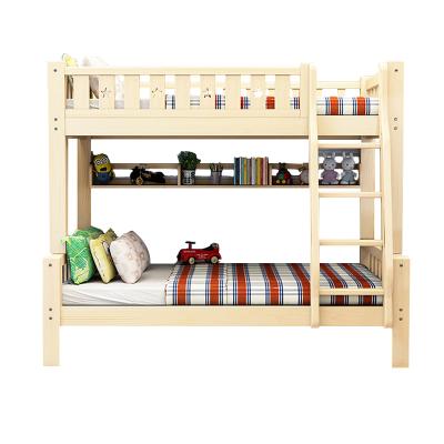 China Environmental Friendly Multifunctional Combination Kids Bed Through Bunk Bed Heaven And Earth Bed With Drawer for sale