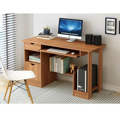 China Foldable Wooden Children Study Desk Economic Table Computer Simple Bedroom Writing Desk for sale