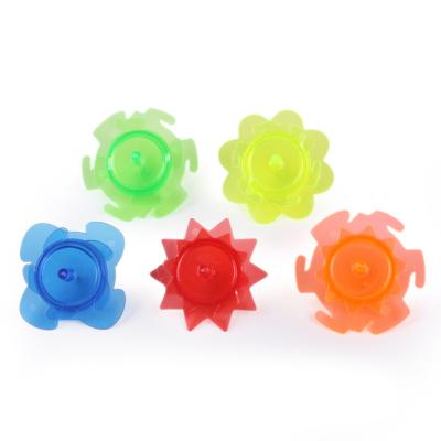 China PP Designs Toys Factory Price Hot Sale Favorable Children Mixed Plastic Tops Funny Gyro Spinner Toy for sale