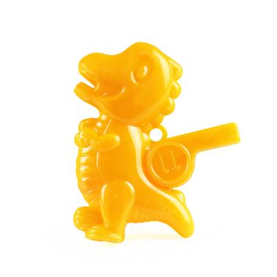 China PP Plastic Hot sale plastic dinosaur shape small whistle toy children dinosaur toys promotional gifts for kids for sale