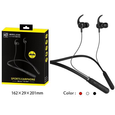 China Sports Earphone Factory Top Sell Audifonos 5.0 Neckband H01 Band Headset Stereo In-Ear Mini Handsfree Wireless Earphone 5.0 for sale