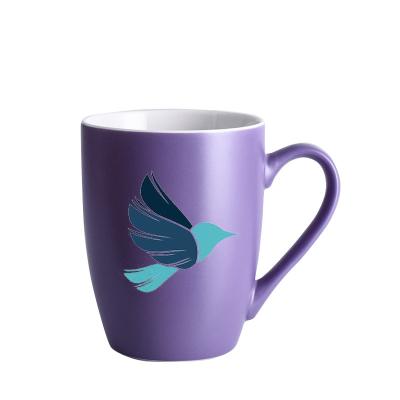 China Factory Price Viable Color Glazed Nordic Creative Design Cup Mug Simple Art Colored Ceramic Tea Cup Sets for sale