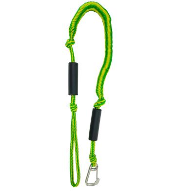 China Bungee Dock Line Tie Rope Bungee Mooring Rope with Foam Float and 316 Stainless Steel Clip, for Rubber Dinghies, Kayaks Boats for sale