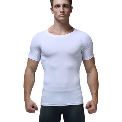 China High quality wholesale fresh men's fitness clothing basketball training sports tights running short sleeves quick-drying for sale