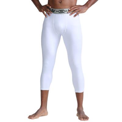 China Breathable Men's Compression Pants Gaiters Men's Breathable Tights Sport Seamless Pants Fitness Gaiters for sale