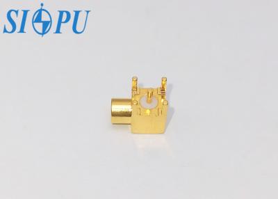 China MCX Four Leg PCB RF Connector with Female Head for sale