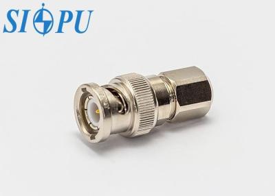 China Male Straight RF BNC Connector Mates With RG 142/U Coaxial Cable for sale