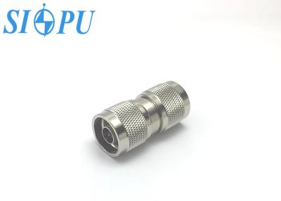 China N Male To N Male RF Coaxial Adapter With Brass Material for sale