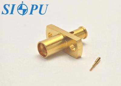 China SMP Male Limited Escapement Flange Mount RF Connector Coated CXN3506 Cable for sale