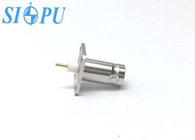 China Microstrip Female RF BNC Connector Flange Mounted for sale