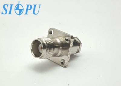 China TNC Female Flange Mount RF Coaxial Connectors for RG 142/U Cable for sale