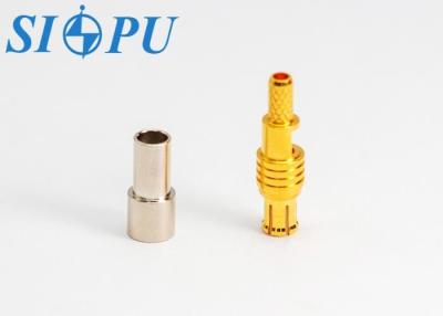 China Straight RF Coaxial MCX Male Connector For RG 316/U Cable Welding for sale