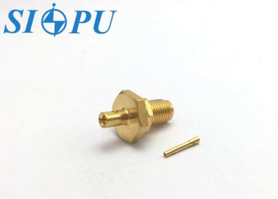 China Female Thread Mount SMA RF Coaxial Connectors Mating Cable Connector CXN3506 for sale