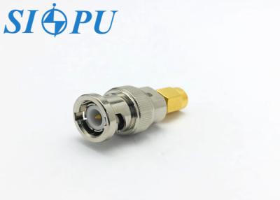 China BNC Male To SMA Male RF Coaxial Adapter BNC(J)-SMA-(J) for sale