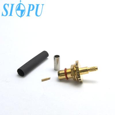 China BMA Male Threaded Installation RF Coaxial Connector With RG316/U Cable for sale