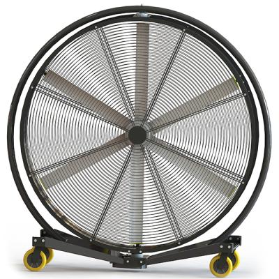 China Warehouse 3ft Mobile Free Standing Can Swing From Side To Side Energy Saving Fan Floor Portable Brushless DC Air Cooling Fan Motor for sale