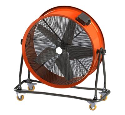 China Greenhouse; Cow House; Big kitchen ; Factory 600MM Drum 24Inch Blower Fan 220V Double Ball Bearing Motor Portable Industrial Fan Fans for sale