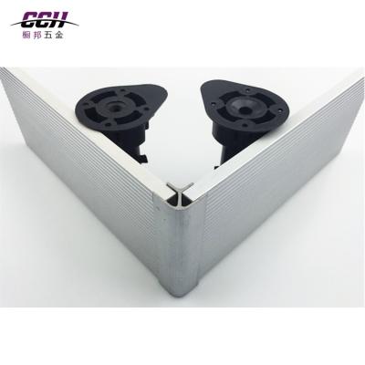 China Modern PVC Plastic Skirting Board For Boarding Corner Connector Accessories For Kitchen Cabinet for sale