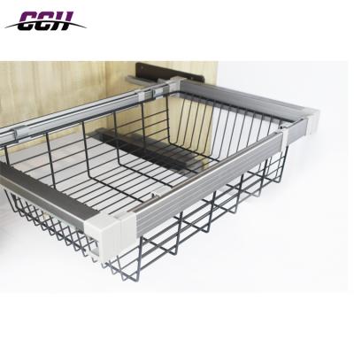 China With Soft Closing Zipper Decorative Wardrobe Cloakroom Clothes Storage Baskets for sale