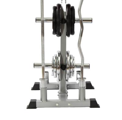 China Multifunctional Eco-friendly / Portable Gym Equipment Barbell Barbell Rack Weight Plate Rack for sale