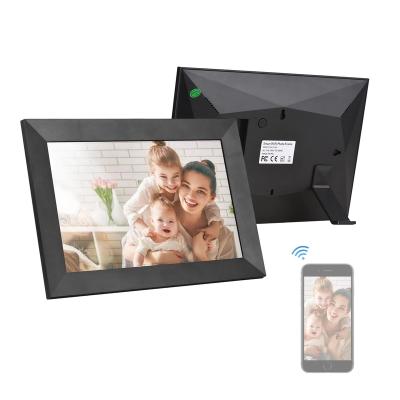 China Wifi Android Digital Picture Frame 10.1 Inch 16GB Share Photos Via Frameo APP With IPS HD Touch Screen Digital Picture Frame for sale