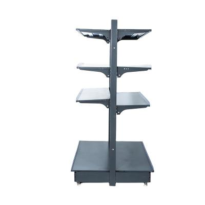 China Single sided super load bearing merchandise display racks metal display racks are clearly classified to make your job easier for sale