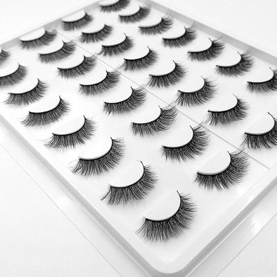 China 18mm long new natural ioni 3d original ysdo lashes false eyelashes false curly mink for sale