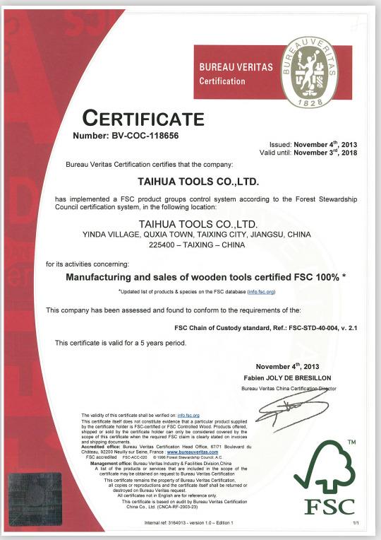 Verified China supplier - Taixing Taihua Tools Co., Ltd.