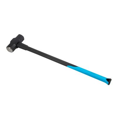 China High Quality Professional Forged Fiberglass Tender Hammer Carbon Steel Sledgehammer With Flbreglass Handle for sale