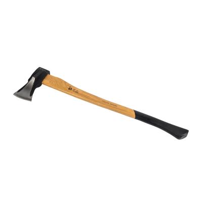 China Original wholesale high quality outdoor head tool garden plant handle wooden garden ax carbon steel long for sale