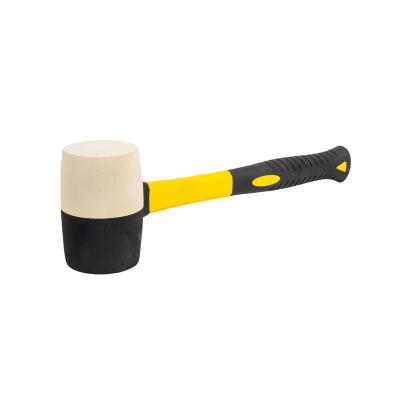 China 45#/55# Heavy Duty Rubber Fiberglass Installation Tile Mallet Hammer Professional Floor Ceramic Hammer for sale