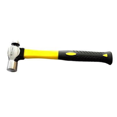 China Fiberglass Different Size 2LB 3LB Ball Pein Hammer With Hickory Wood Handle for sale