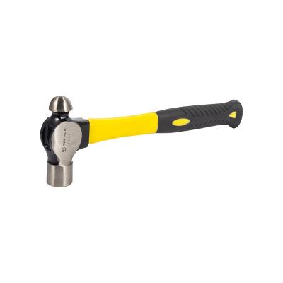 China Wholesale Good Quality Fiberglass Waist Ball PeIn Hammer With Natural Color Fiberglass Handle for sale