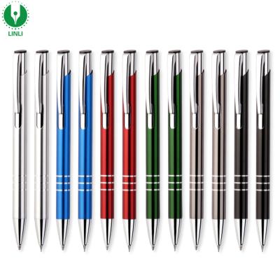 China For Promotion 2019 Best Logo Engraved Metal Pen Promotional, Metal Ballpoint Pen, Metal Tip for sale