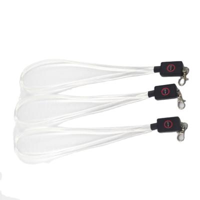 China Nylon+ABS Shine TPU LED Lighting Lanyard, High Quality Flashing Lanyard, LED Flashing Lanyard for sale