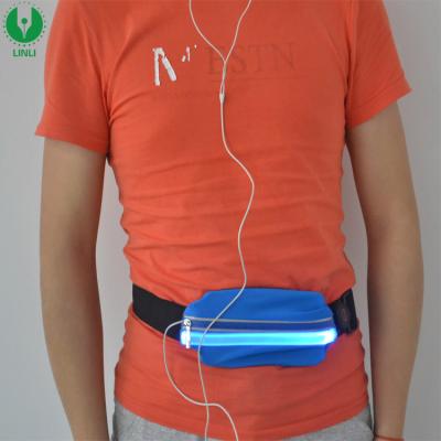 China Waterproof and USB Rechargeable Led Flasher Support Belt for Night Running for sale