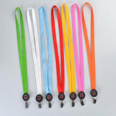 China For Party Led Light Up Bright Nylon Customized Logo Promotional Lanyard for sale