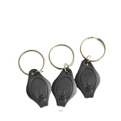 China UV LED Light Mini Keychain, Mini Touch Light Flash Key Ring, Currency Check Money Plastic Detector Key Plug for sale