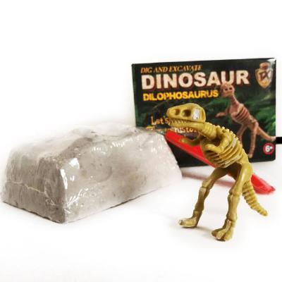 China Children's Educational Dinosaur Dig Excavation Kit Toys For Children Educational Dinosaur Toys DIY Toy Set Hot Sell Funny for sale