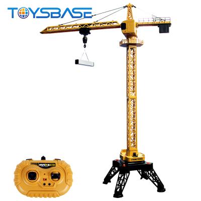 China Remote Control Huina RC Model Toys 2.4G 1:14 12 HP Tower Crane RC Alloy Truck Model for sale