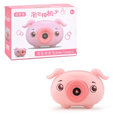 China Hot Sale Plastic Girl Cute Cartoon Pig Bubble Camera Toys Bubble Memories Manufacturer Wholesale for sale