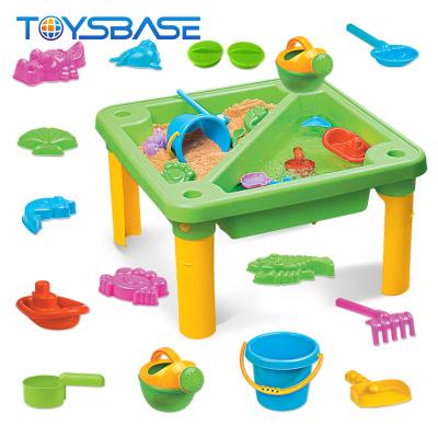 China Beach Toys for Summer Kids Toy Set --Sand Water Table Beach Toys Garden Game for sale