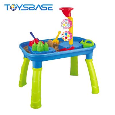 China Sand and water play table. Outdoor Kids Beach Toys Chair Game Set Sand and Water Play Table for sale