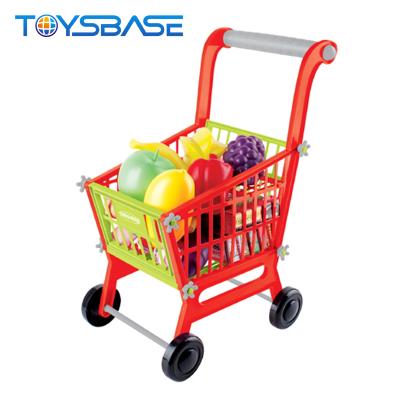 China New Arrival Mini Fruit Toys Shopping Trolley For Children AGH213448 for sale