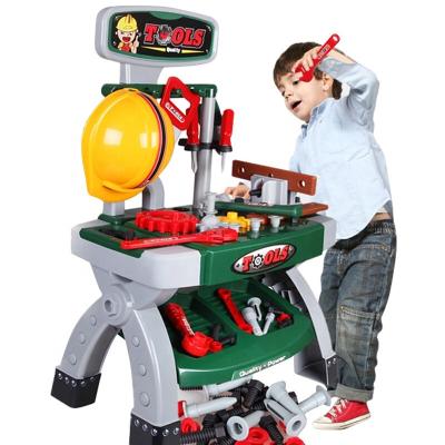 China Electronic Toy Kids Workbench Tool Set Kids Play Tool Kits For Toddlers, Working Bench Tool Kit for sale