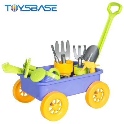 China MODEL TOY Garden Tool Cart Toy - outdoor play games kindergarten tool kit for sale