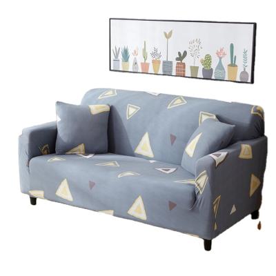 China Space Saving Modern Fancy Sofa Bed with Floral Stretch Cover Sofa Cover for Sofa and Loveseat for sale