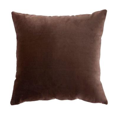 China Simple Colorful Luxury Home Decorative Plush Velvet Pillows Cushion Cover for sale